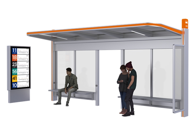 Solar Powered Bus Shelters- YR-SSBS-2603005
